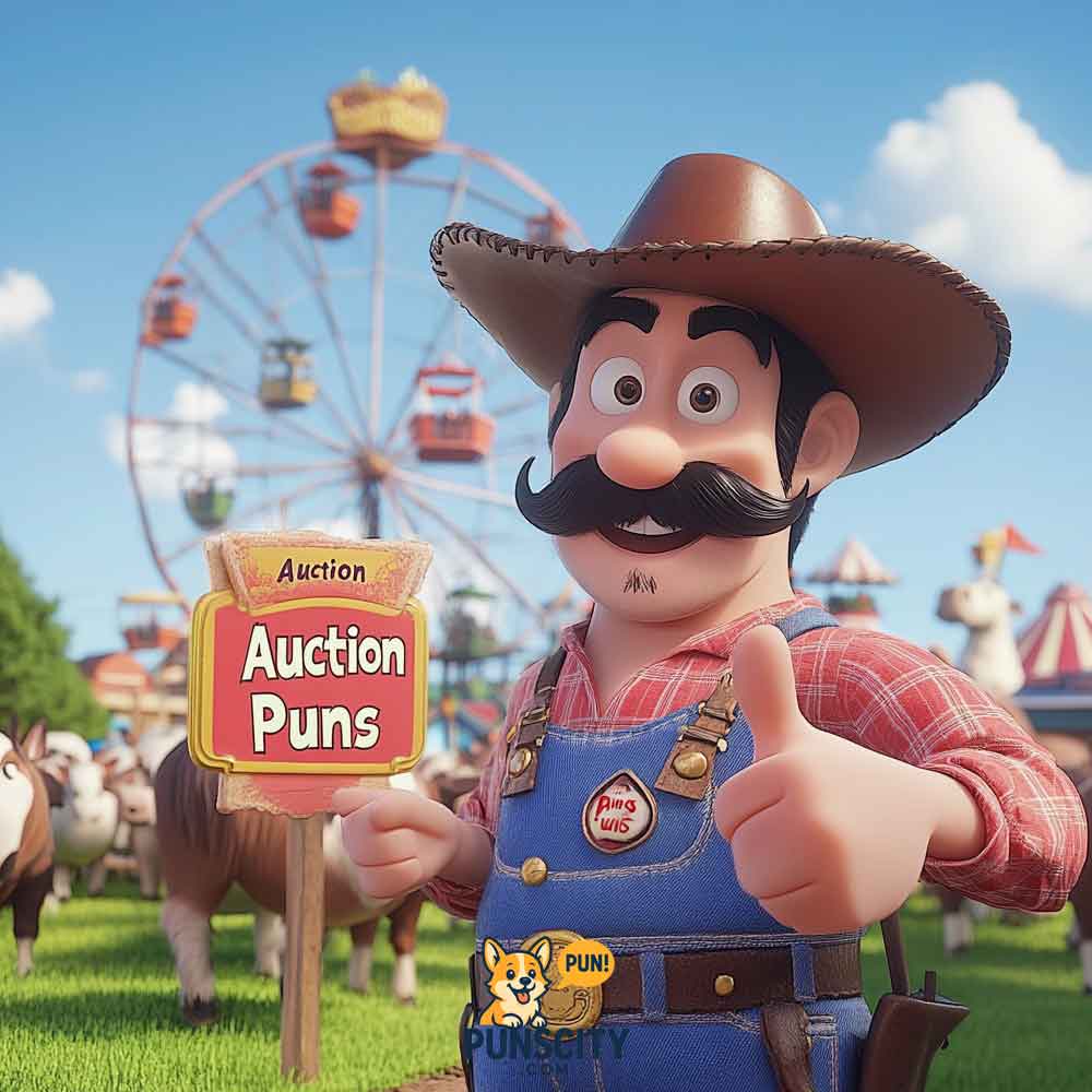 Creative Auction Puns for Fundraising Events