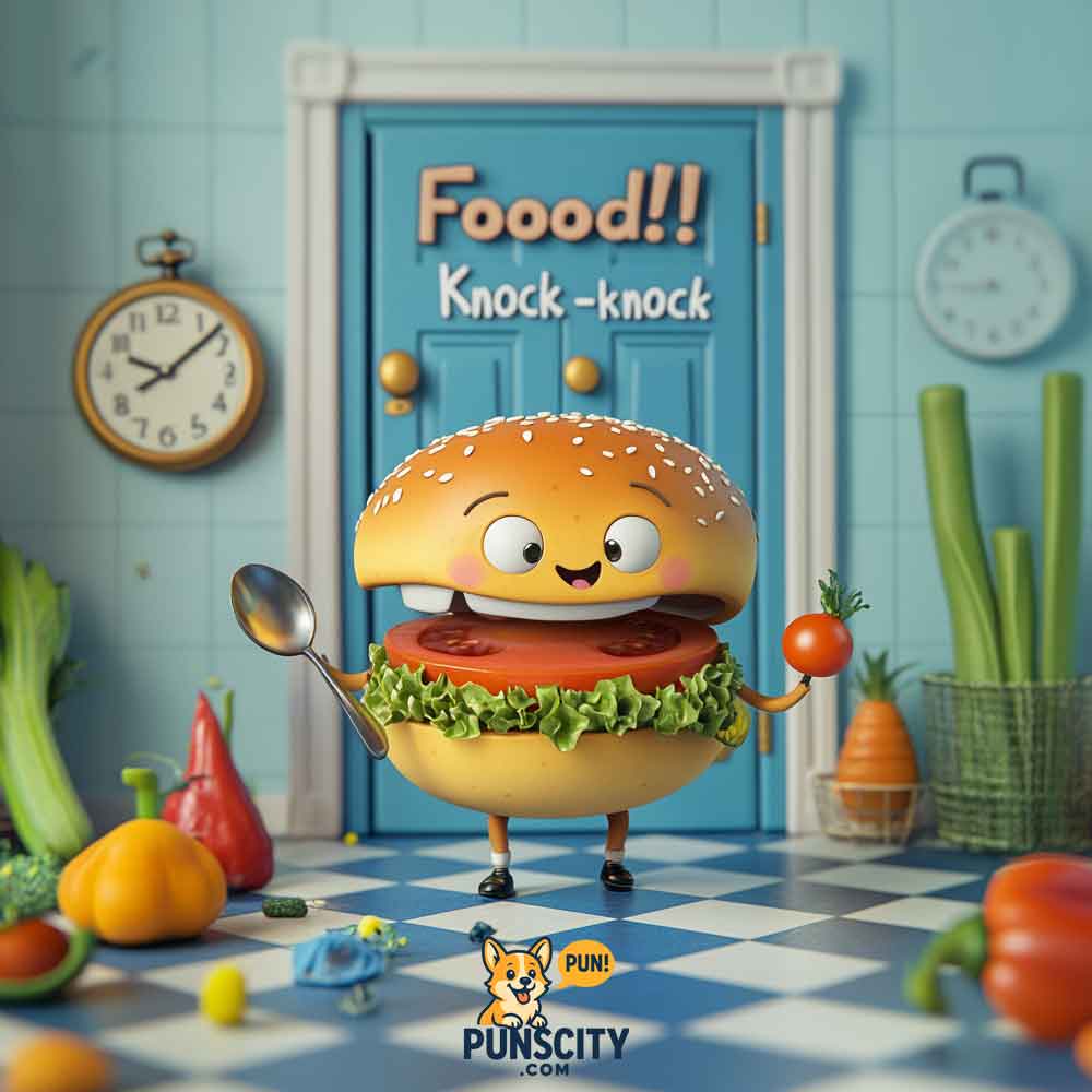 Funny Food Knock Knock Jokes