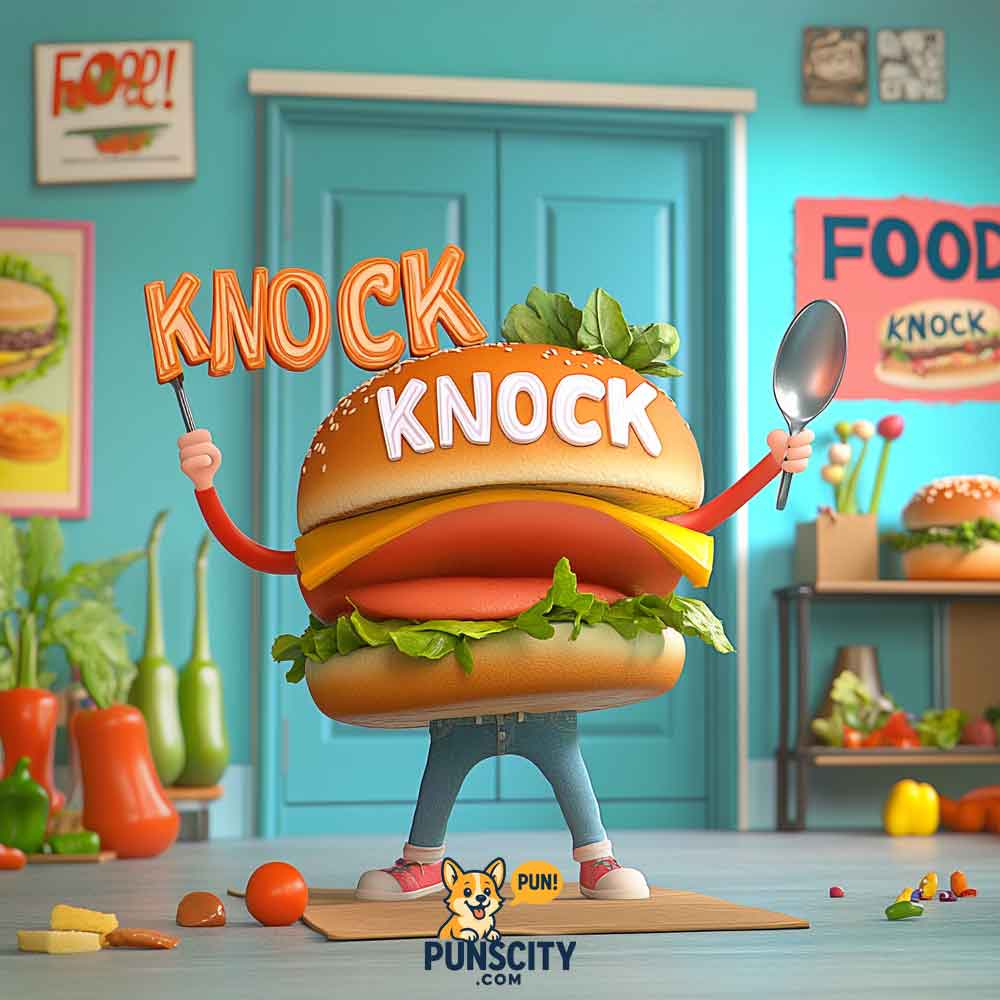 One Liner Food Knock Knock Jokes