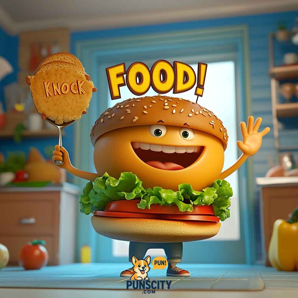 Creative Food Knock Knock Jokes for Kids