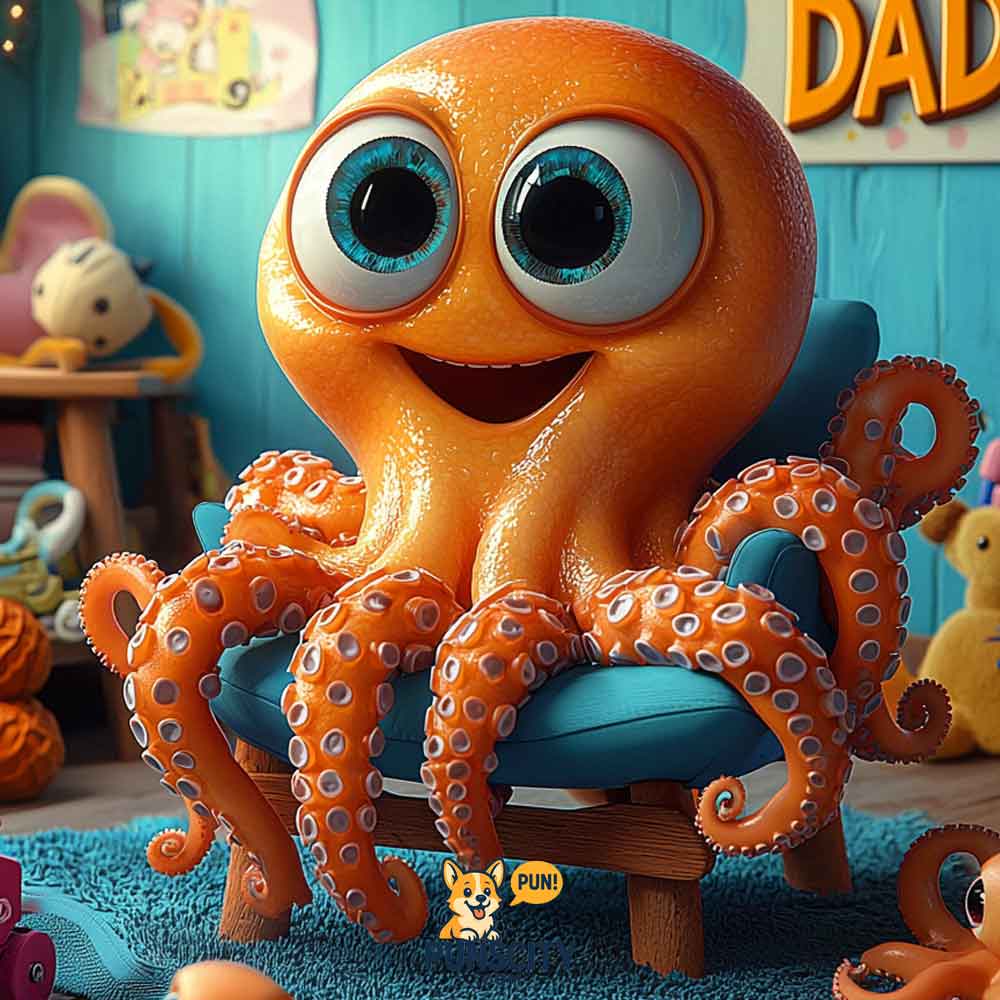 Short Octopus Dad Jokes