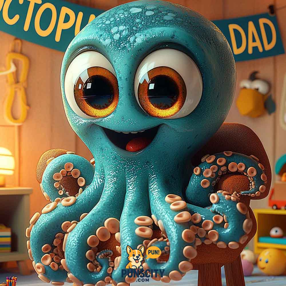 Funny Octopus Dad Jokes
