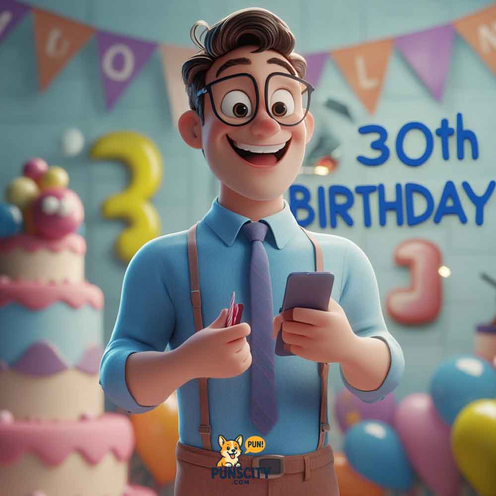 30th Birthday Jokes One-Liners