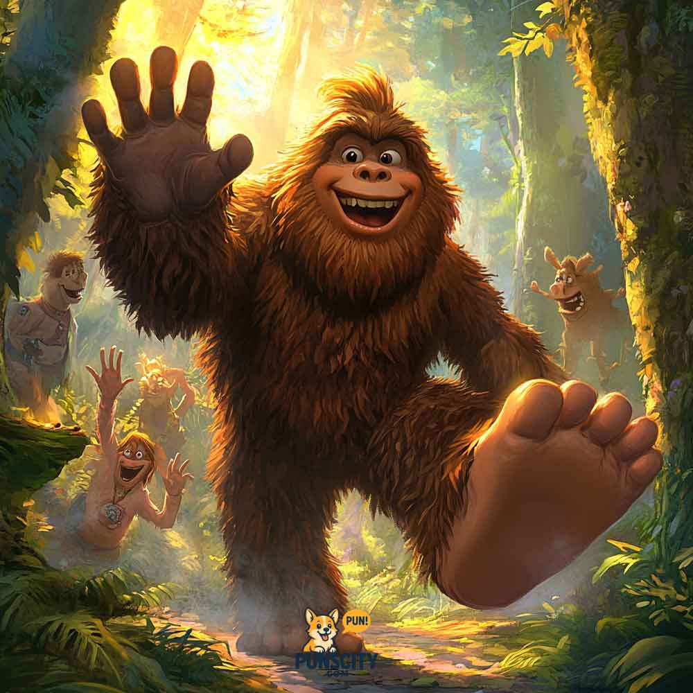Classic Bigfoot Puns