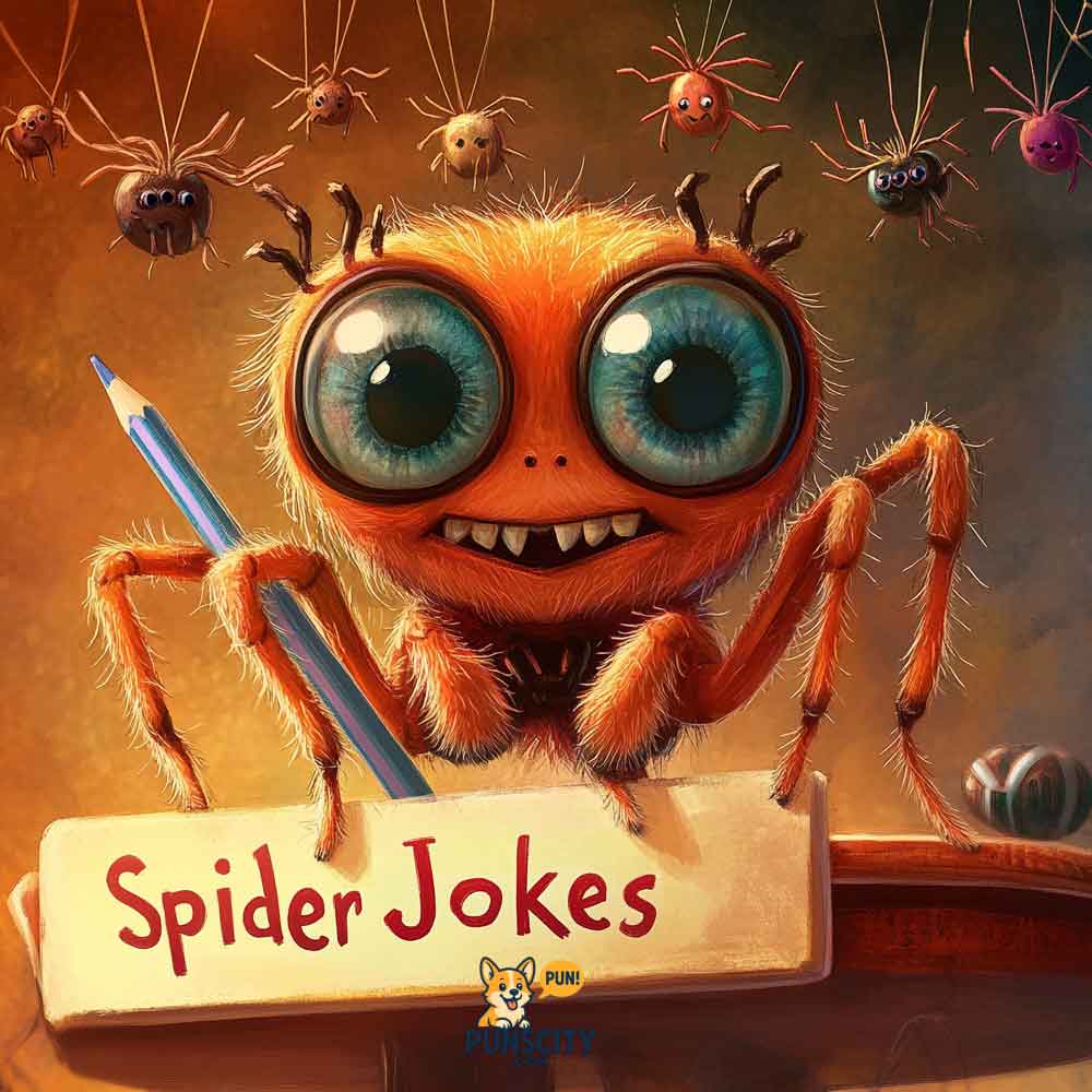 Spider Jokes One Liner