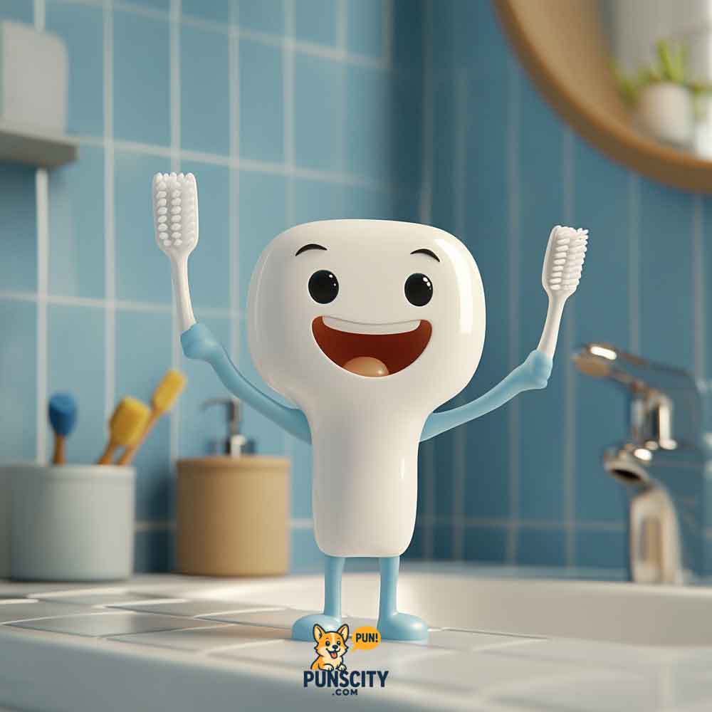 Classic Toothbrush Jokes
