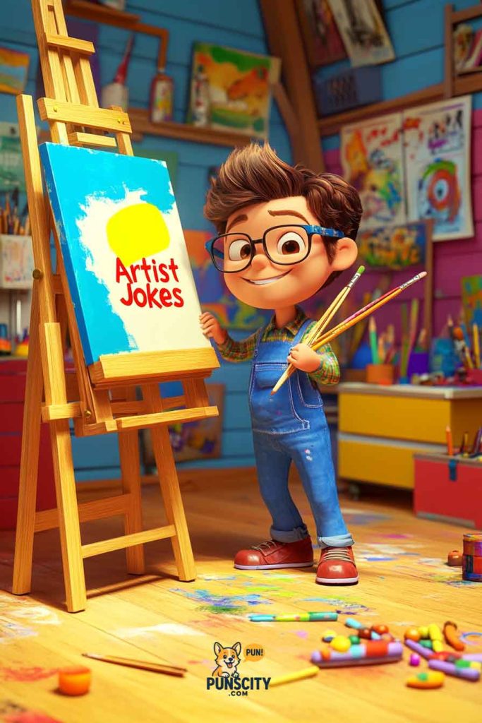 Artist Jokes One Liner