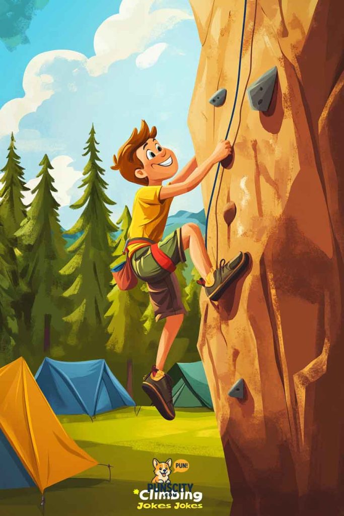 Rock Climbing Jokes One Liner