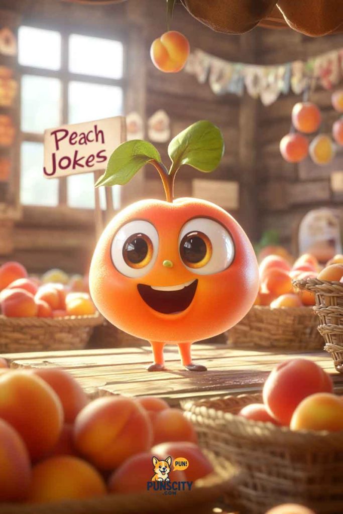 Clever Peach Jokes