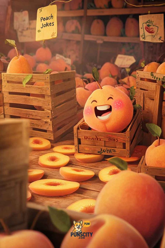 Peach Jokes One Liner