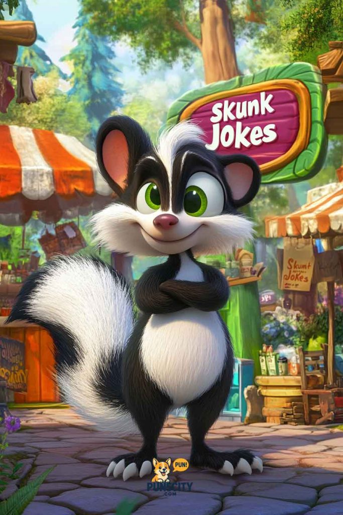 Skunk Jokes One Liner