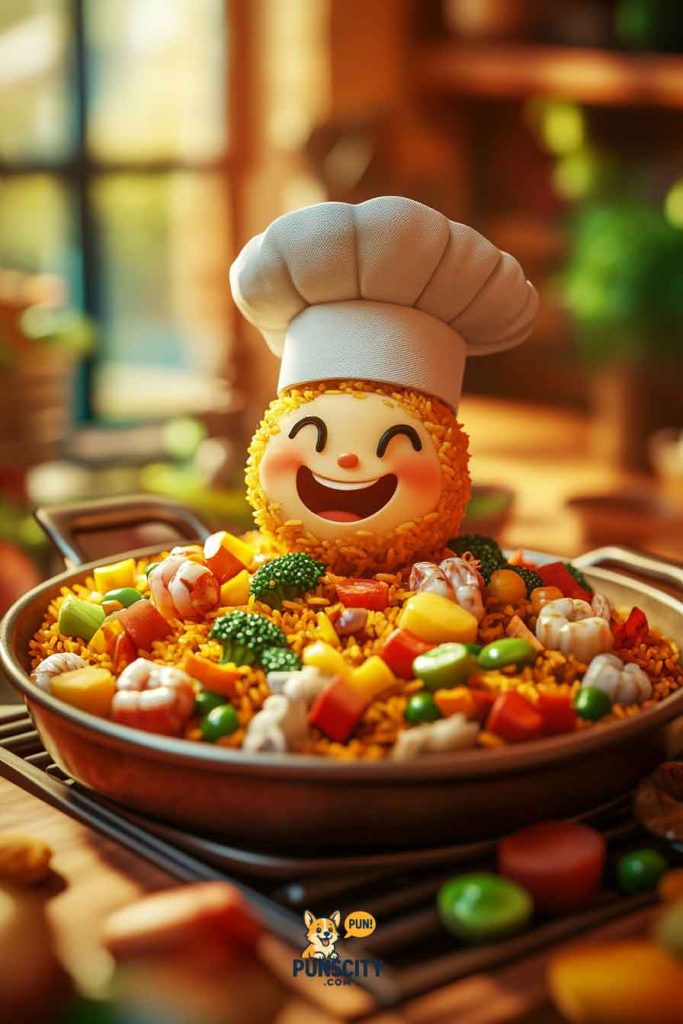 Clever Paella Puns