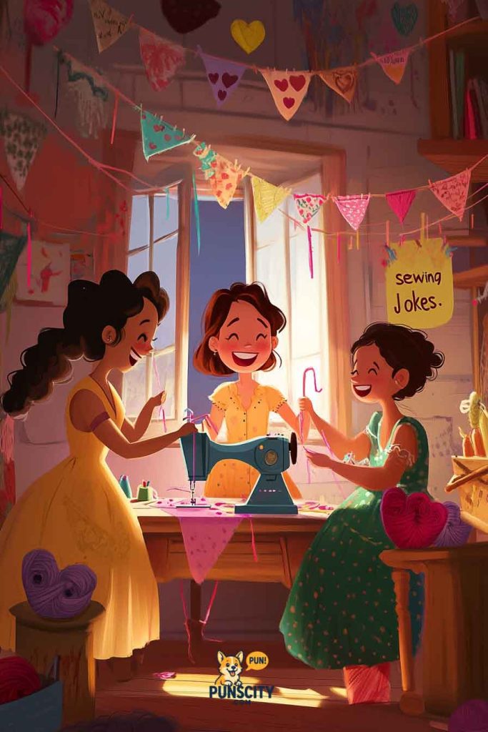 Sewing Jokes One Liners