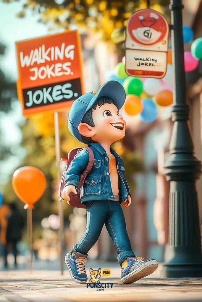 Walking Jokes One Liner