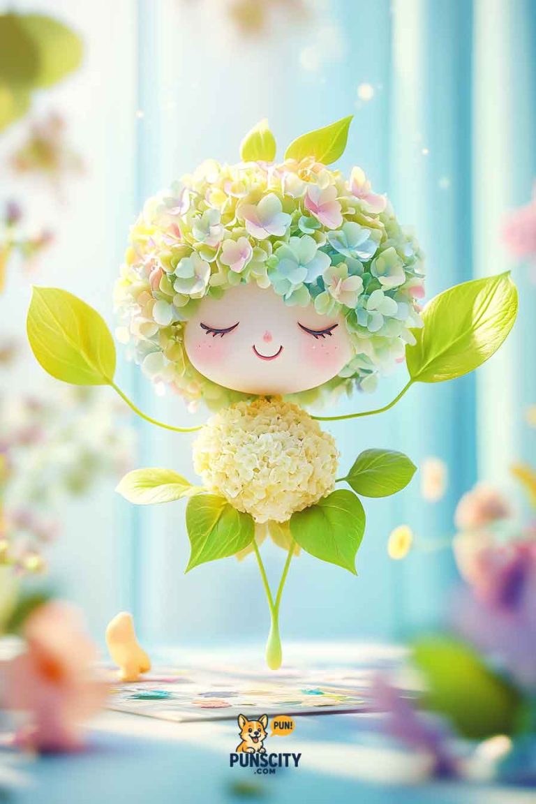 Hydrangea Puns