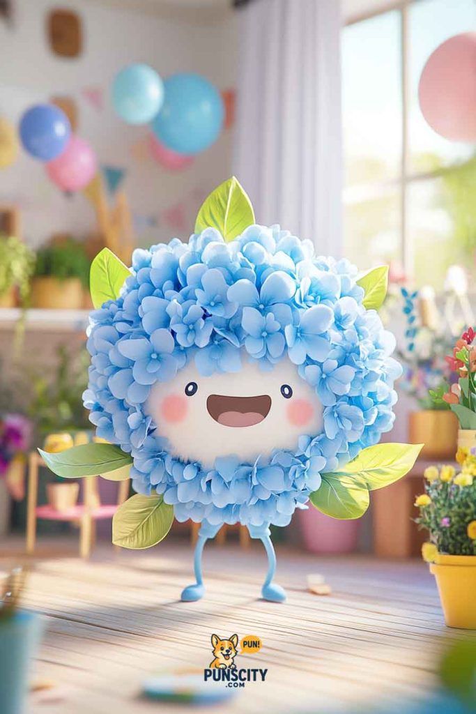 Hydrangea Puns One Liner
