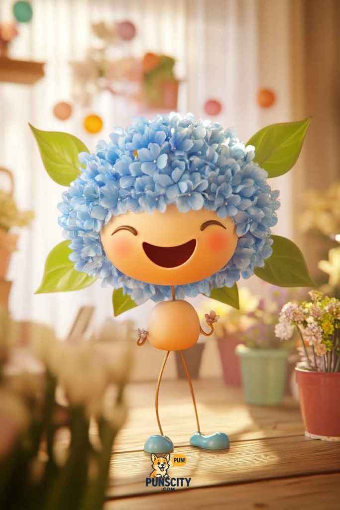 Hydrangea Puns for Kids