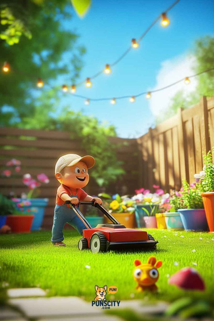 Lawn Mower Puns One Liner