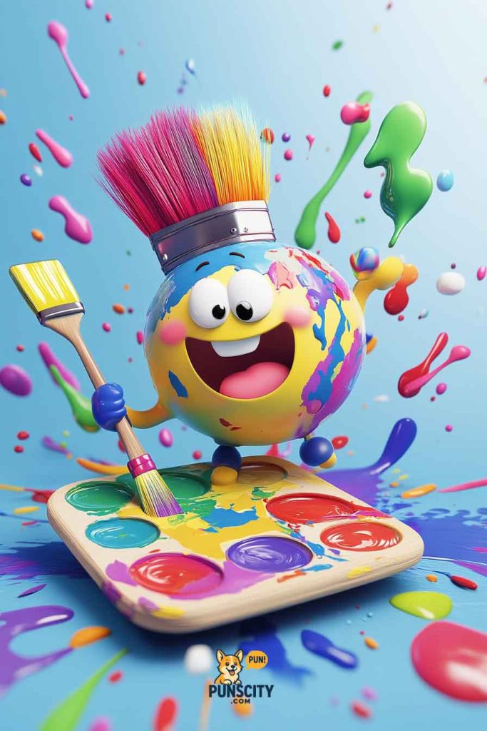 Paint Jokes One Liner