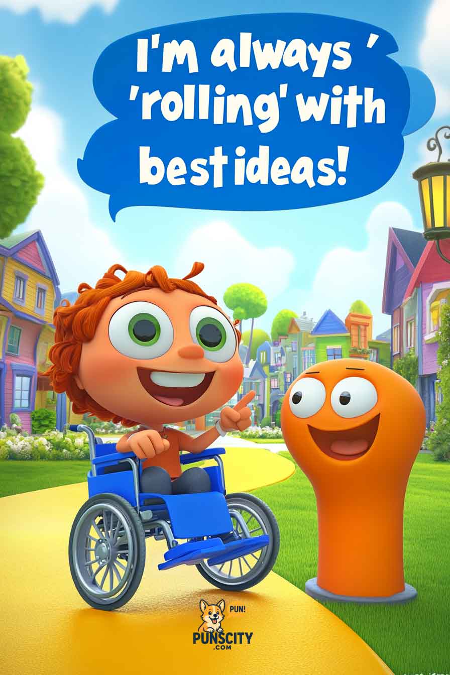 Wheelchair Puns