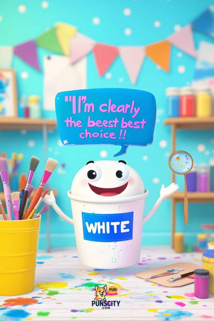Clever White Puns