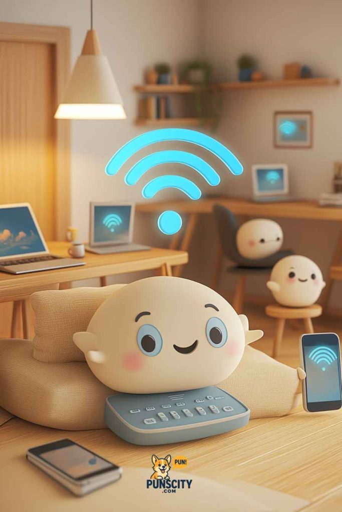 WiFi Jokes One Liner