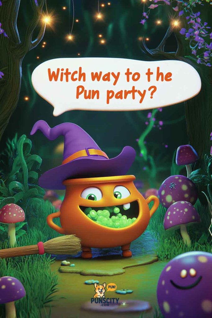 Witchy Puns One Liner