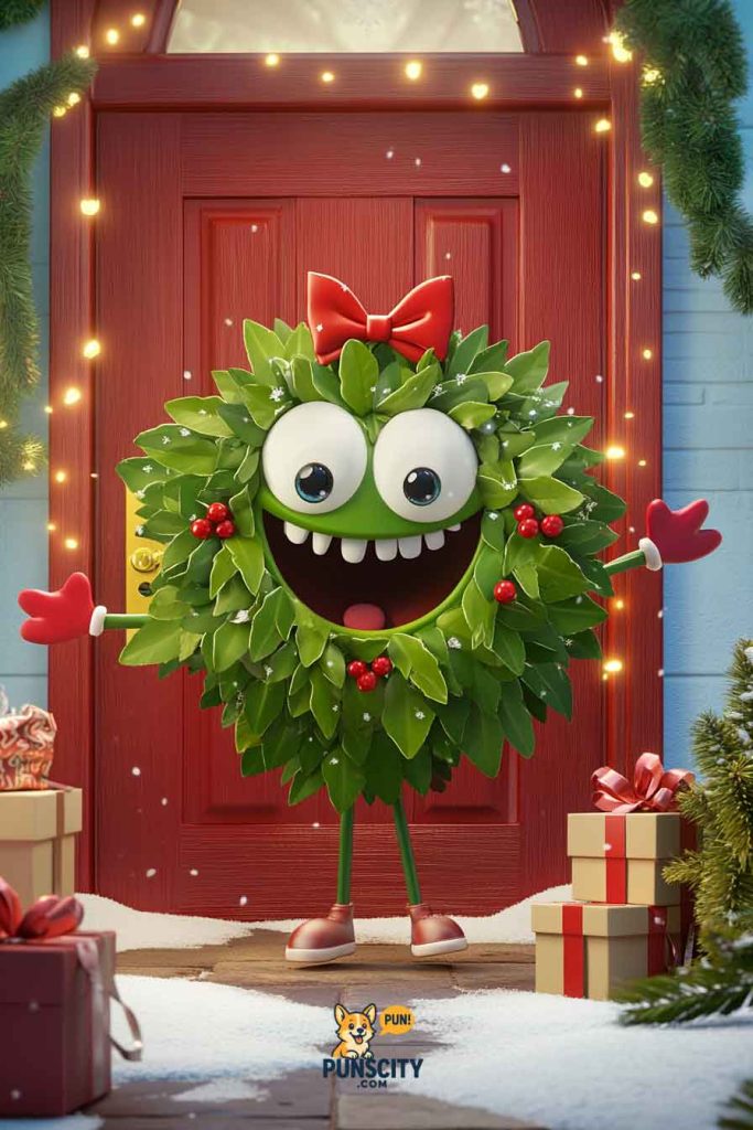Funny Wreath Puns