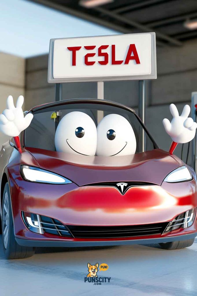 Tesla Jokes One Liner